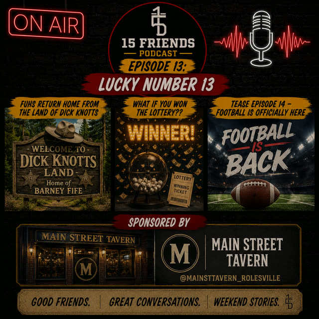 Episode 13 cover — Lucky Number 13