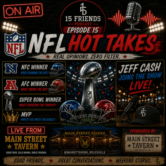 Episode 15 cover — The NFL Show